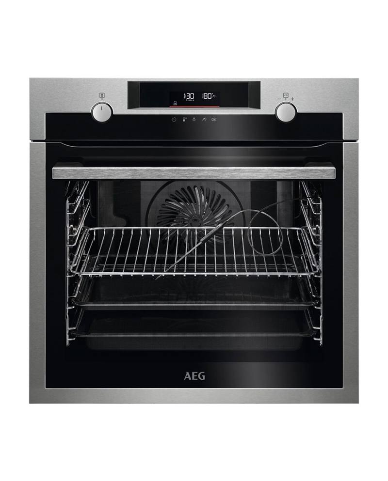 AEG FORNO PIROLITICO 11FUNÇOES 71LT INOX A+ - BPE546360M AEG FORNO PIROLITICO 11FUNÇOES 71LT INOX A+ - BPE546360M