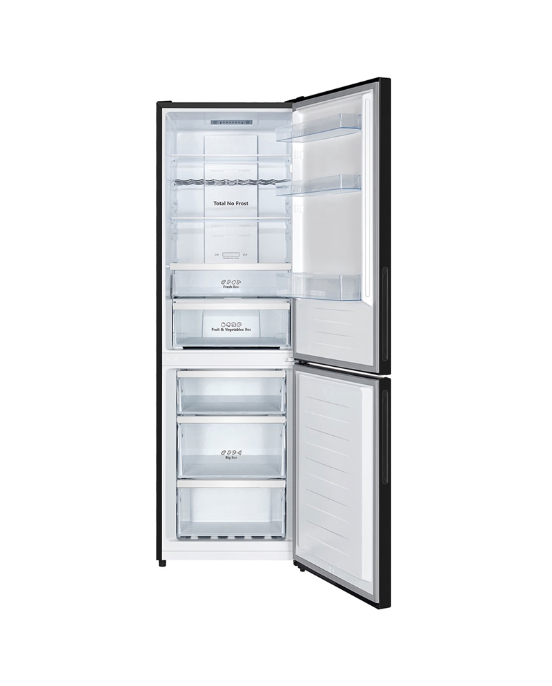 EDESA COMBINADO 1860X595X590MT NF 304LT PT VIDRO PRETA E #1 - EFC1822NFGBK EDESA COMBINADO 1860X595X590MT NF 304LT PT VIDRO PRETA E #1 - EFC1822NFGBK