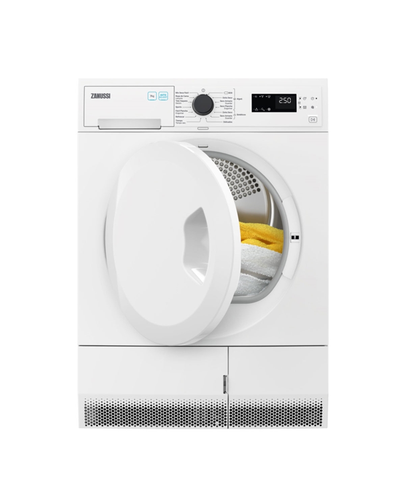 ZANUSSI SECADOR ROUPA 7KG CONDENSAÇAO B - ZDPB274B