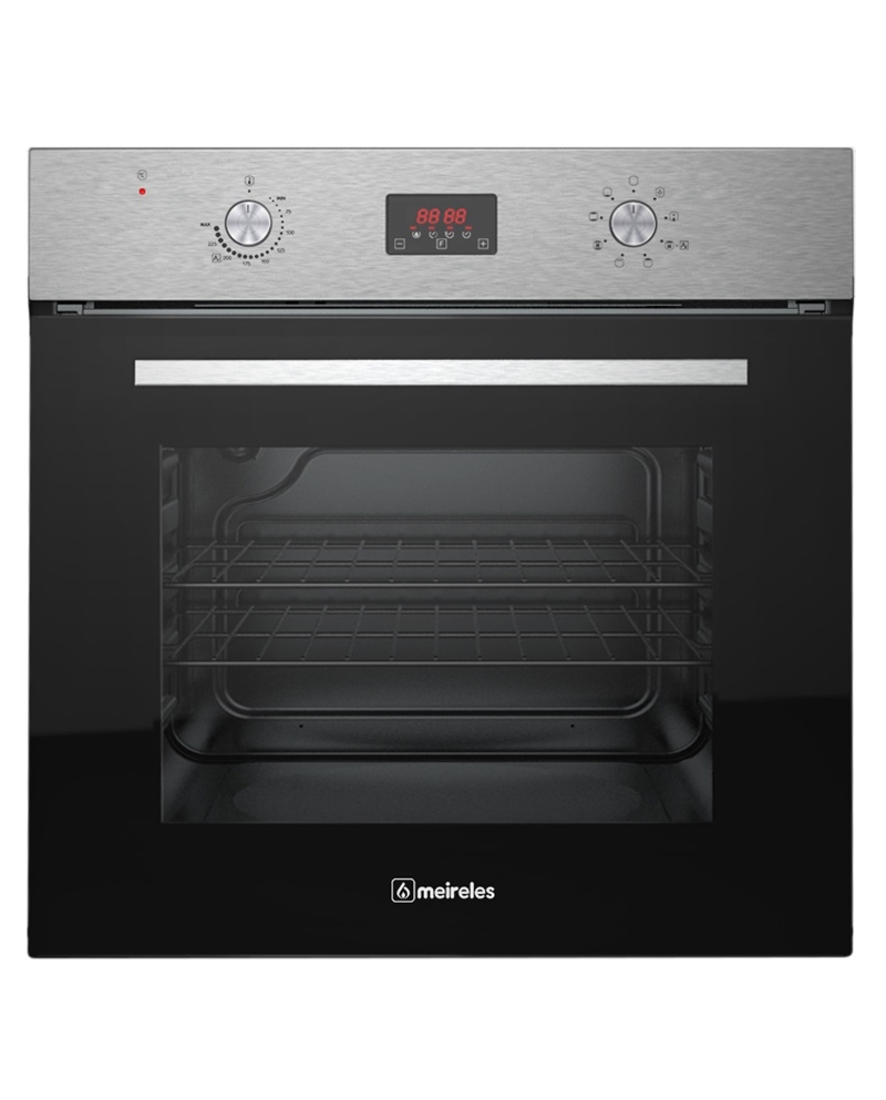 MEIRELES FORNO VENTILADO 8 FUNÇOES AQUALITICO INOX A - MF7700X