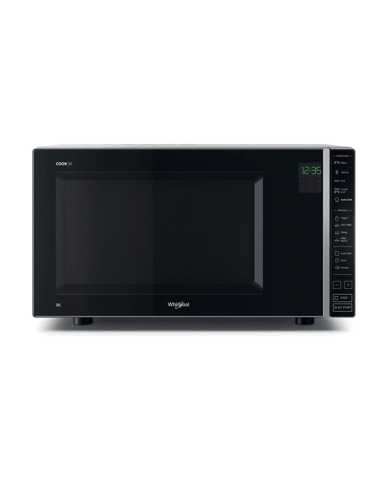WHIRLPOOL MICROONDAS 30LT 900W GRILL 1050W PRETO - MWP303SB WHIRLPOOL MICROONDAS 30LT 900W GRILL 1050W PRETO - MWP303SB