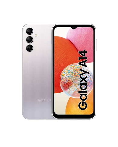 SAMSUNG GALAXY A14 A145 4GB 128GB 4G DS SILVER - SMA145RSILVER SAMSUNG GALAXY A14 A145 4GB 128GB 4G DS SILVER - SMA145RSILVER