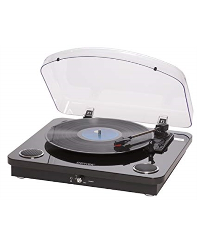 DENVER GIRA DISCOS 33/45/78RPM VINTAGE 5W BLACK - VPL200BLACK DENVER GIRA DISCOS 33/45/78RPM VINTAGE 5W BLACK - VPL200BLACK