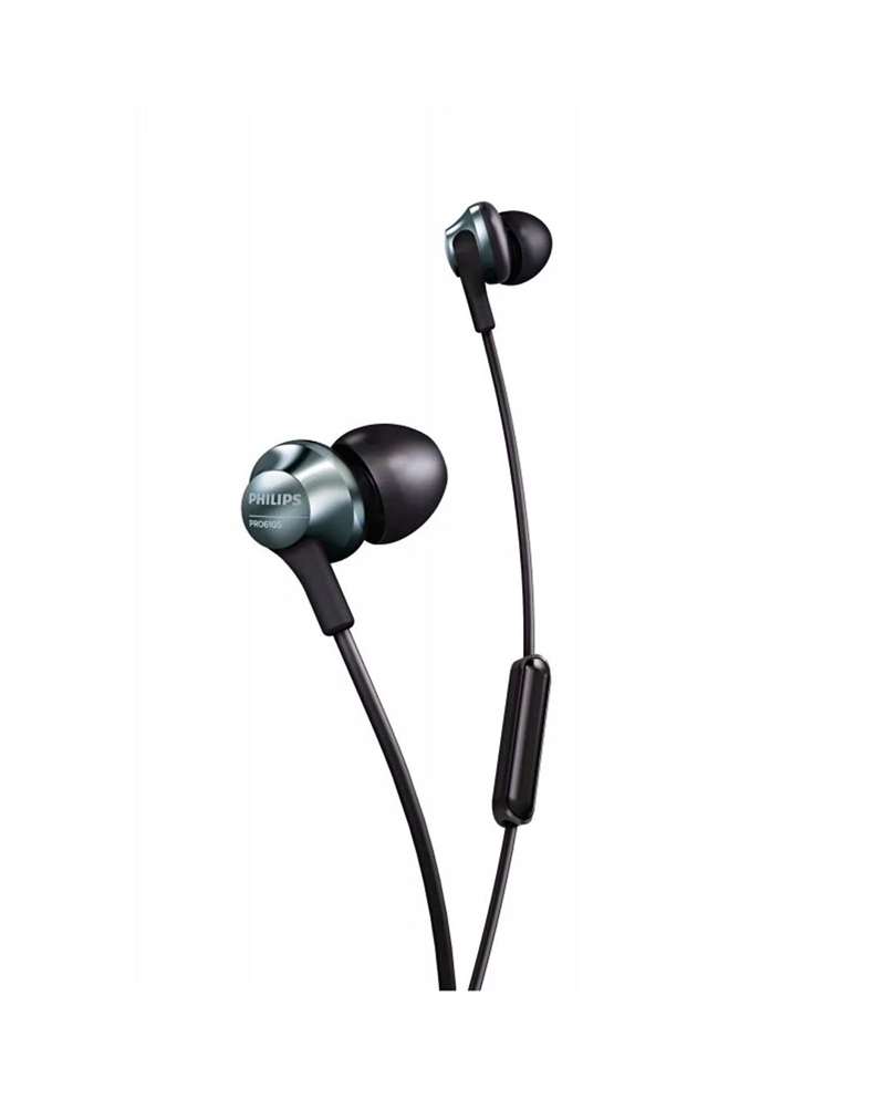 PHILIPS AURICULAR C/ MICROF. PRETO - PRO6105BK00