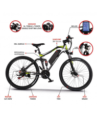 URBAN GLIDE BIKE F2 10.4AH SMG PRETO