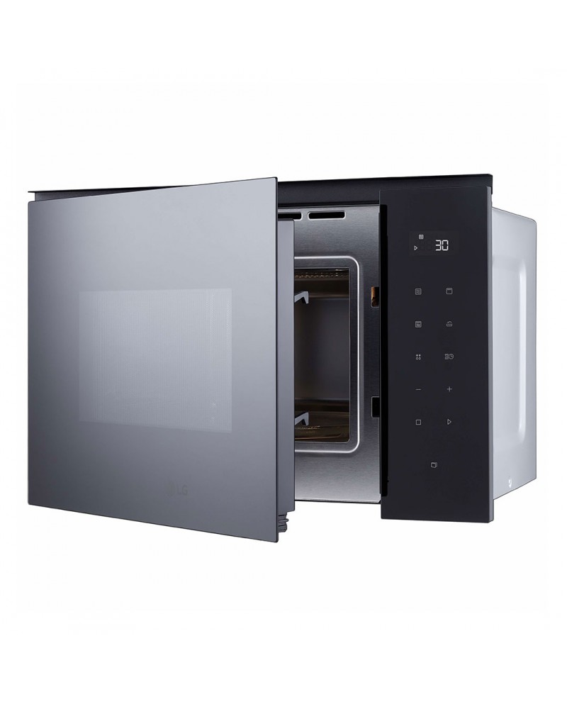 LG MICROONDAS INTEG 25LT 900W GRILL PRETO