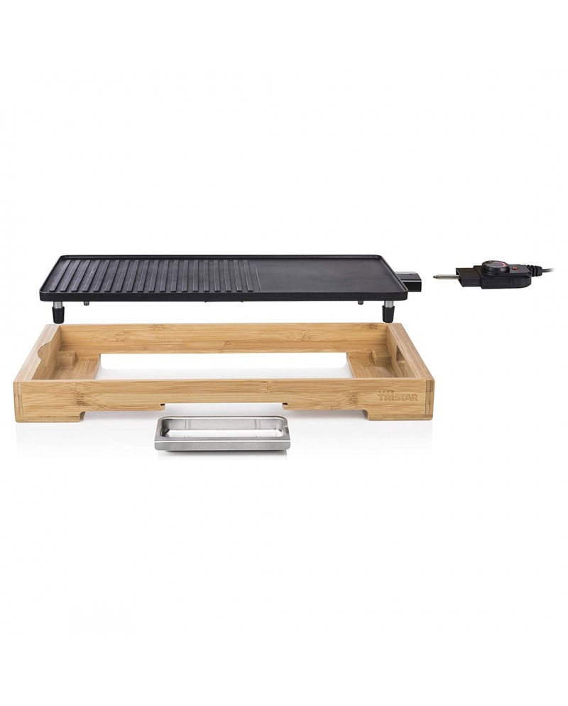 TRISTAR GRELHADOR PLACA MISTA 2200W 51X25,4CM