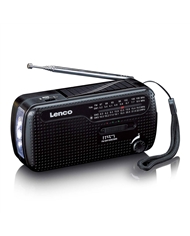 NEDIS RADIO PORTATIL C/ LANTERNA EMERGENCIA E BATERIA #1 - MCR113BK