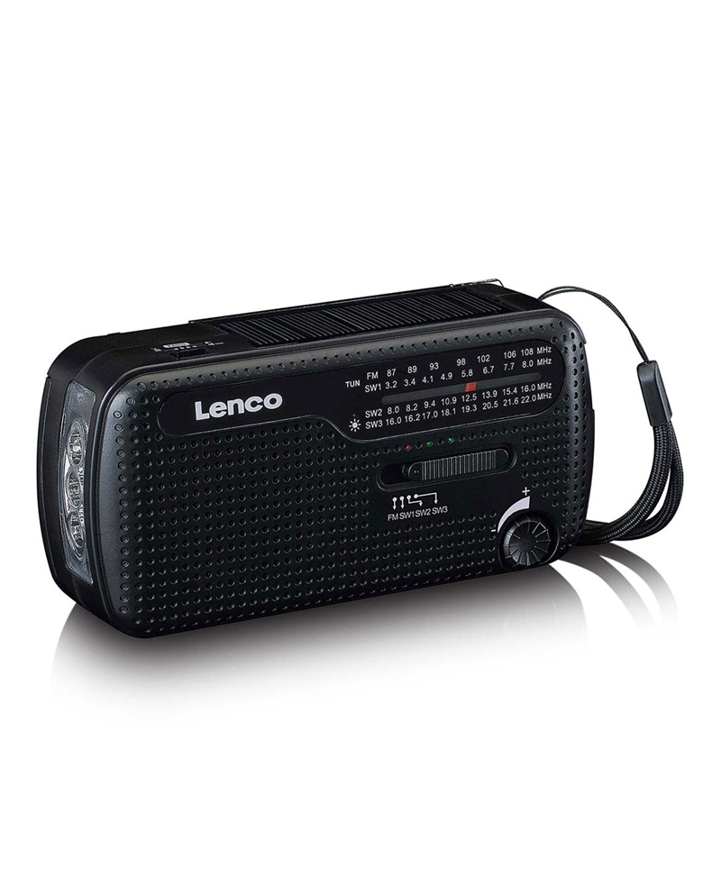 NEDIS RADIO PORTATIL C/ LANTERNA EMERGENCIA E BATERIA #2 - MCR113BK