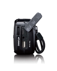 NEDIS RADIO PORTATIL C/ LANTERNA EMERGENCIA E BATERIA #4 - MCR113BK