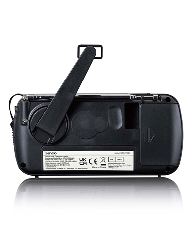NEDIS RADIO PORTATIL C/ LANTERNA EMERGENCIA E BATERIA #7 - MCR113BK NEDIS RADIO PORTATIL C/ LANTERNA EMERGENCIA E BATERIA #7 - MCR113BK