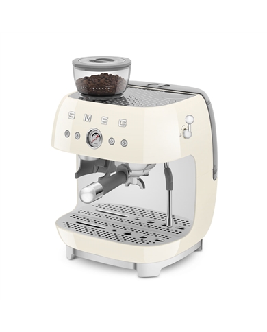 SMEG MAQUINA CAFE BARISTA SERIE ANNI 50 CREME #8 - EGF03CREU