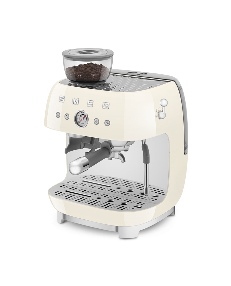 SMEG MAQUINA CAFE BARISTA SERIE ANNI 50 CREME #8 - EGF03CREU