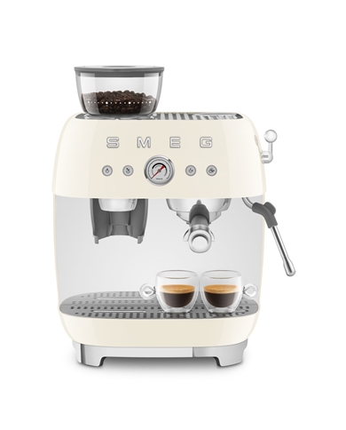 SMEG MAQUINA CAFE BARISTA SERIE ANNI 50 CREME #1 - EGF03CREU SMEG MAQUINA CAFE BARISTA SERIE ANNI 50 CREME #1 - EGF03CREU