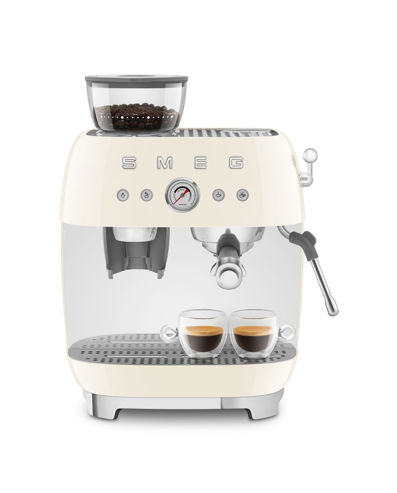 SMEG MAQUINA CAFE BARISTA SERIE ANNI 50 CREME #1 - EGF03CREU