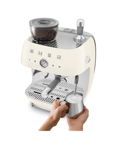 SMEG MAQUINA CAFE BARISTA SERIE ANNI 50 CREME #3 - EGF03CREU SMEG MAQUINA CAFE BARISTA SERIE ANNI 50 CREME #3 - EGF03CREU