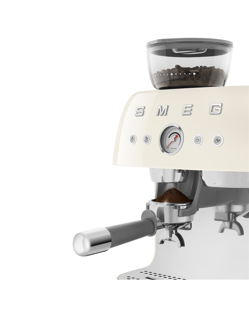 SMEG MAQUINA CAFE BARISTA SERIE ANNI 50 CREME #6 - EGF03CREU