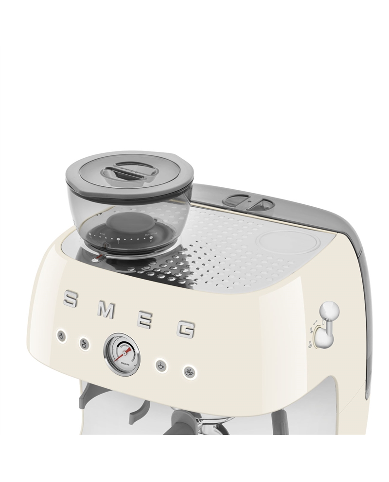 SMEG MAQUINA CAFE BARISTA SERIE ANNI 50 CREME #7 - EGF03CREU