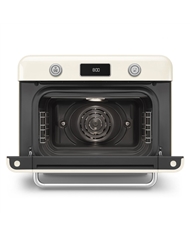 SMEG FORNO DE BANCADA C/ VAPOREIRA 10 EM 1 ANNI 50 CREME #2 - COF01CREU SMEG FORNO DE BANCADA C/ VAPOREIRA 10 EM 1 ANNI 50 CREME #2 - COF01CREU