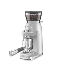 SMEG MOINHO CAFE 50GR 150W 8 FUNÇOES ANNI 50 ALUMINIO - CGF02SSEU SMEG MOINHO CAFE 50GR 150W 8 FUNÇOES ANNI 50 ALUMINIO - CGF02SSEU