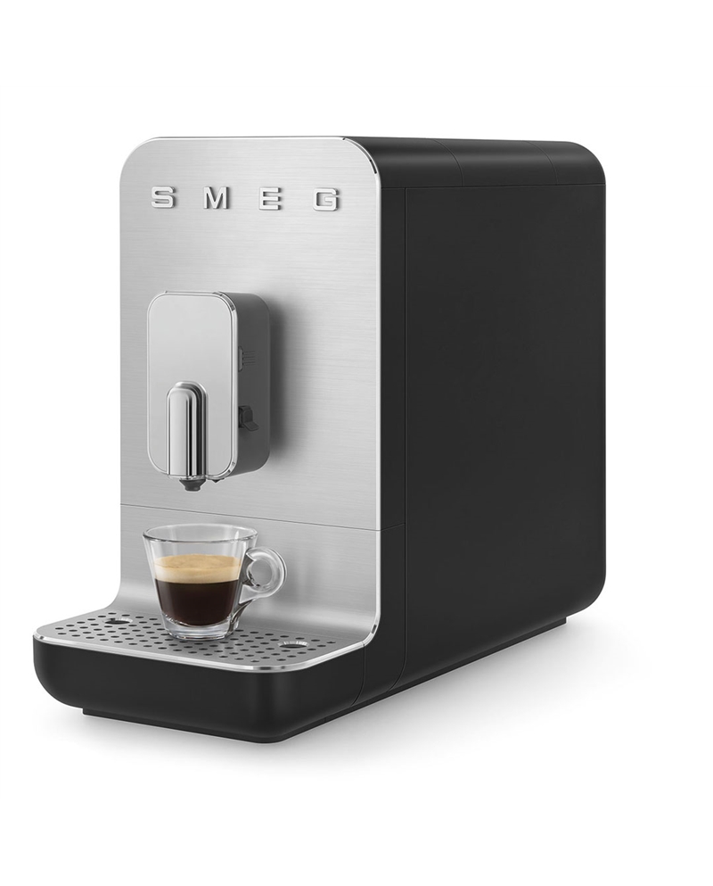 SMEG MAQUINA CAFE AUTOMATICA C/ SISTEMA DE LEITE PRETA - BCC13BLMEU