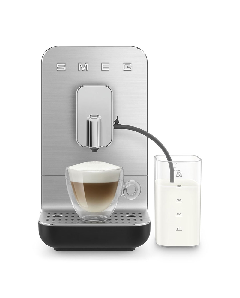 SMEG MAQUINA CAFE AUTOMATICA C/ SISTEMA DE LEITE PRETA #4 - BCC13BLMEU