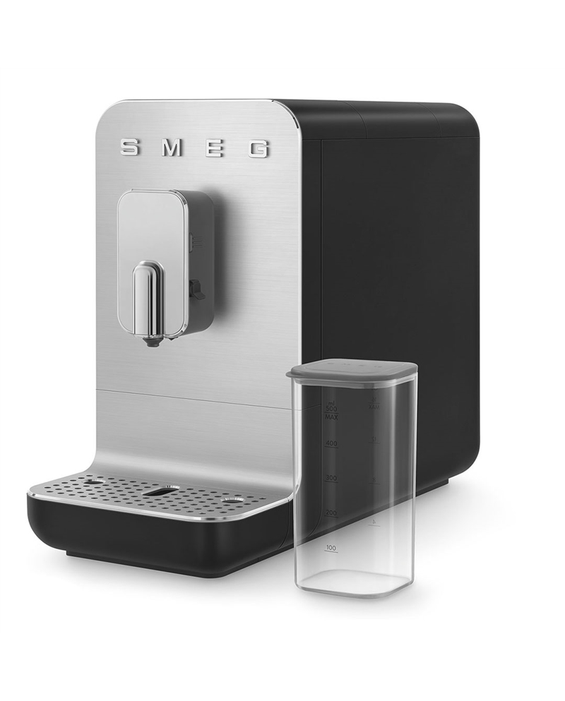 SMEG MAQUINA CAFE AUTOMATICA C/ SISTEMA DE LEITE PRETA #3 - BCC13BLMEU