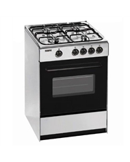 MAGMA FOGAO INOX 4 GAS FORNO GAS S/TAMPA 60x60CM - 601XST