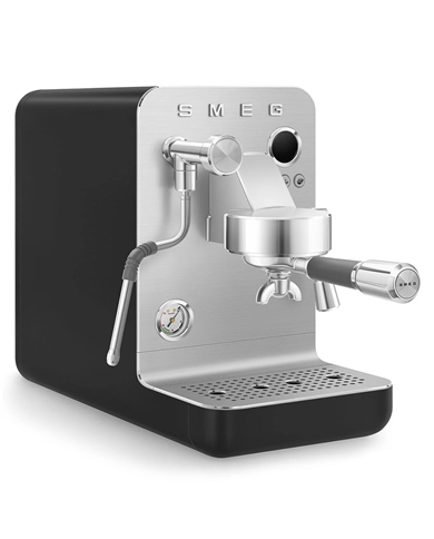 SMEG MAQUINA CAFE EXPRESSO SEMIPROFISSIONAL PRETO - EMC02BLMEU