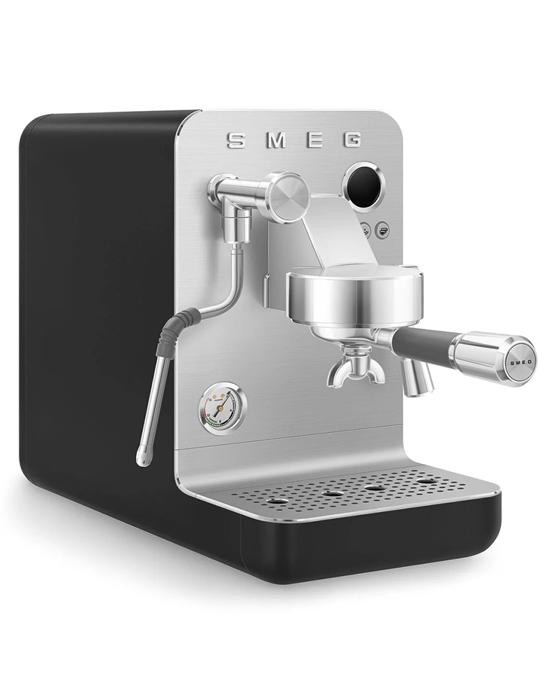 SMEG MAQUINA CAFE EXPRESSO SEMIPROFISSIONAL PRETO - EMC02BLMEU