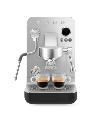 SMEG MAQUINA CAFE EXPRESSO SEMIPROFISSIONAL PRETO #2 - EMC02BLMEU SMEG MAQUINA CAFE EXPRESSO SEMIPROFISSIONAL PRETO #2 - EMC02BLMEU