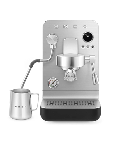 SMEG MAQUINA CAFE EXPRESSO SEMIPROFISSIONAL PRETO #3 - EMC02BLMEU SMEG MAQUINA CAFE EXPRESSO SEMIPROFISSIONAL PRETO #3 - EMC02BLMEU