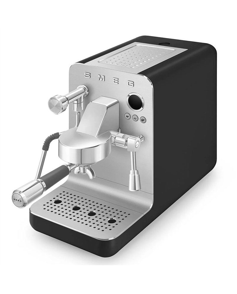 SMEG MAQUINA CAFE EXPRESSO SEMIPROFISSIONAL PRETO #5 - EMC02BLMEU