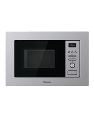 HISENSE MICROONDAS INTEG 20LT 800W GRILL1000W INOX - BIM320G41X