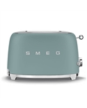 SMEG TORRADEIRA 950W SERIE ANNI 50 DUAS TOSTAS ESMERALDA - TSF01EGMEU