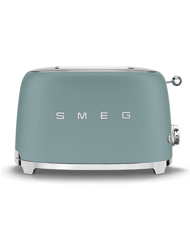SMEG TORRADEIRA 950W SERIE ANNI 50 DUAS TOSTAS ESMERALDA - TSF01EGMEU