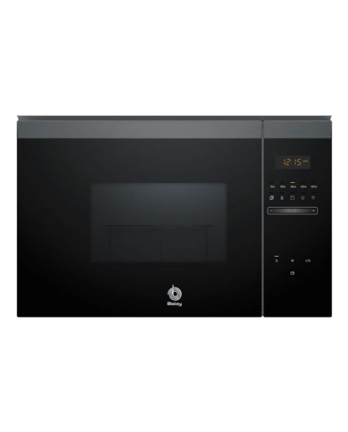 BALAY MICROONDAS INTEG 25LT C/ GRILL CINZA/PRETO - 3CG4175G3 BALAY MICROONDAS INTEG 25LT C/ GRILL CINZA/PRETO - 3CG4175G3