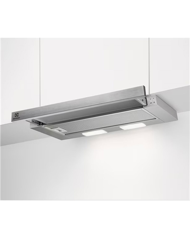 ELECTROLUX EXAUSTOR TELESCOPICO 60CM 440M3/H INOX - LFP226S ELECTROLUX EXAUSTOR TELESCOPICO 60CM 440M3/H INOX - LFP226S