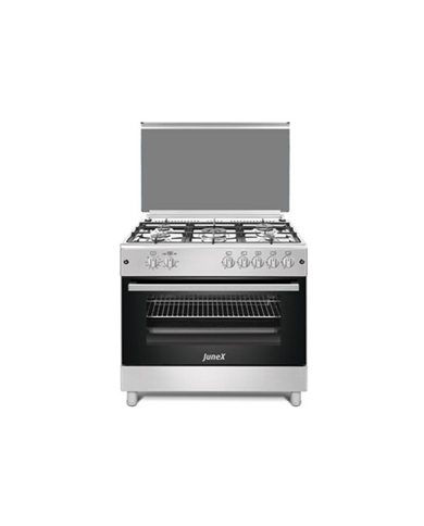 JUNEX FOGAO 90X60CM 5GAS 1WOK BUT FORNO MAXI 109LT INOX - FML817XB JUNEX FOGAO 90X60CM 5GAS 1WOK BUT FORNO MAXI 109LT INOX - FML817XB