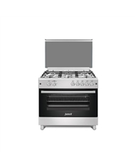 JUNEX FOGAO 90X60CM 5GAS 1WOK BUT FORNO MAXI 109LT INOX - FML817XB