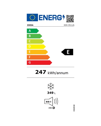 EDESA ARCA HORIZONTAL 349LT 860X1320X690MT E #1 - EZH3511A EDESA ARCA HORIZONTAL 349LT 860X1320X690MT E #1 - EZH3511A