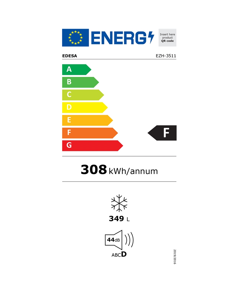 EDESA ARCA HORIZONTAL 349LT 860X1320X690MT E #1 - EZH3511A