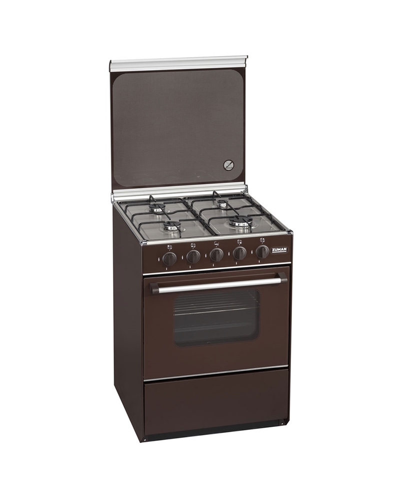 ZUMAN FOGAO 86X60X60CM 4GAS BUT ESTUFA FIXA CASTANHO #1 - FQ62012CT ZUMAN FOGAO 86X60X60CM 4GAS BUT ESTUFA FIXA CASTANHO #1 - FQ62012CT