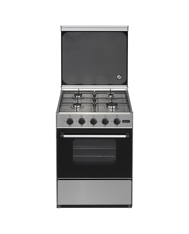 ZUMAN FOGAO 86X60X60CM 4GAS BUT ESTUFA FIXA INOX - FQ62012X ZUMAN FOGAO 86X60X60CM 4GAS BUT ESTUFA FIXA INOX - FQ62012X