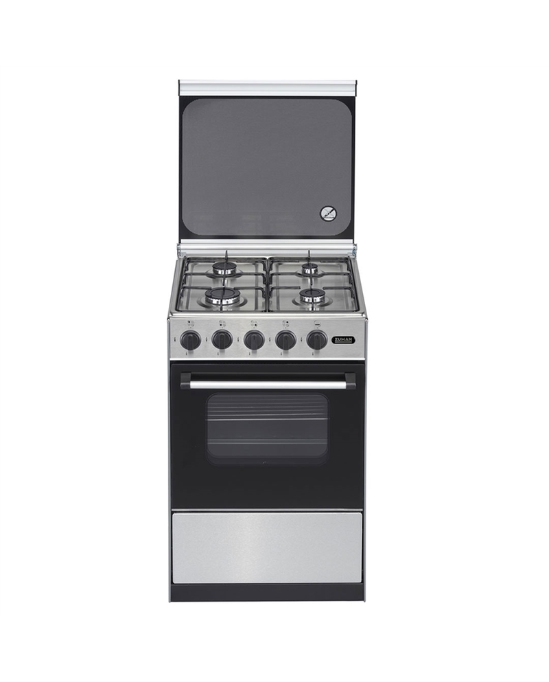 ZUMAN FOGAO 86X52X55CM 4GAS BUT ESTUFA FIXA INOX - FQ42002X ZUMAN FOGAO 86X52X55CM 4GAS BUT ESTUFA FIXA INOX - FQ42002X