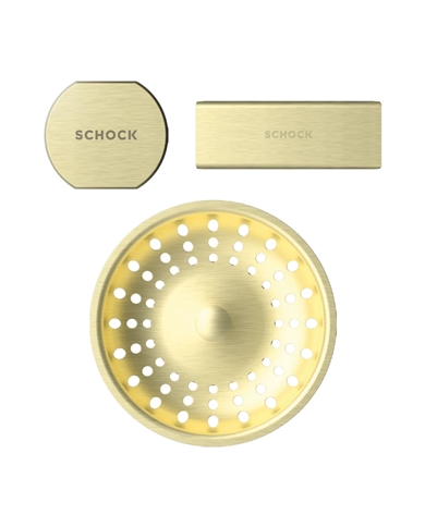 SCHOCK VALVULA SIMPLES P/ BROOKLYN N100XLY ACABAMENTO GOLD - SK629309SET SCHOCK VALVULA SIMPLES P/ BROOKLYN N100XLY ACABAMENTO GOLD - SK629309SET