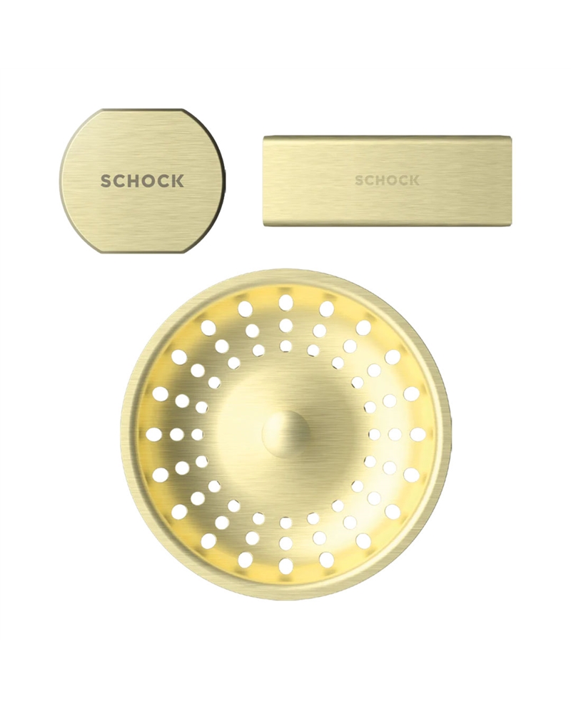 SCHOCK VALVULA SIMPLES P/ BROOKLYN N100XLY ACABAMENTO GOLD - SK629309SET SCHOCK VALVULA SIMPLES P/ BROOKLYN N100XLY ACABAMENTO GOLD - SK629309SET