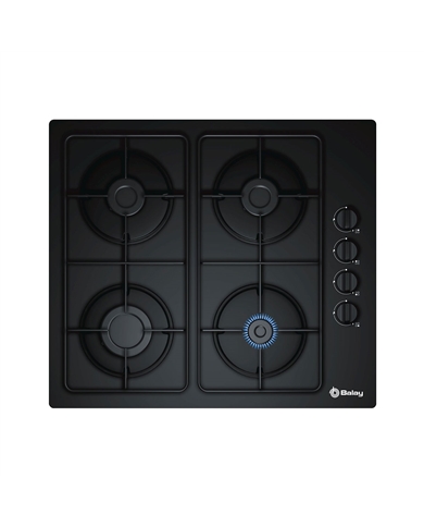 BALAY PLACA CRISTALGAS 4 QUEIMADORES 60CM COMNADOS LATERAIS - 3ETG464MB BALAY PLACA CRISTALGAS 4 QUEIMADORES 60CM COMNADOS LATERAIS - 3ETG464MB