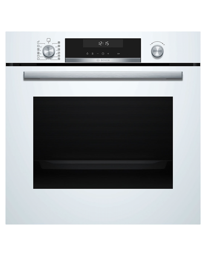 BOSCH FORNO MULTIF 71LT VIDRO BRANCO A+ - HBG578EW7
