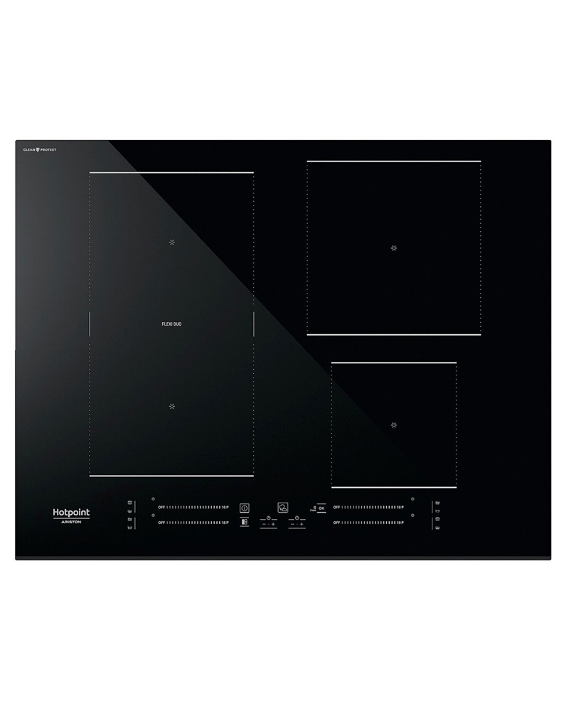 HOTPOINT PLACA INDUÇAO 60CMS 4ZONAS - HS1865CCPBF HOTPOINT PLACA INDUÇAO 60CMS 4ZONAS - HS1865CCPBF